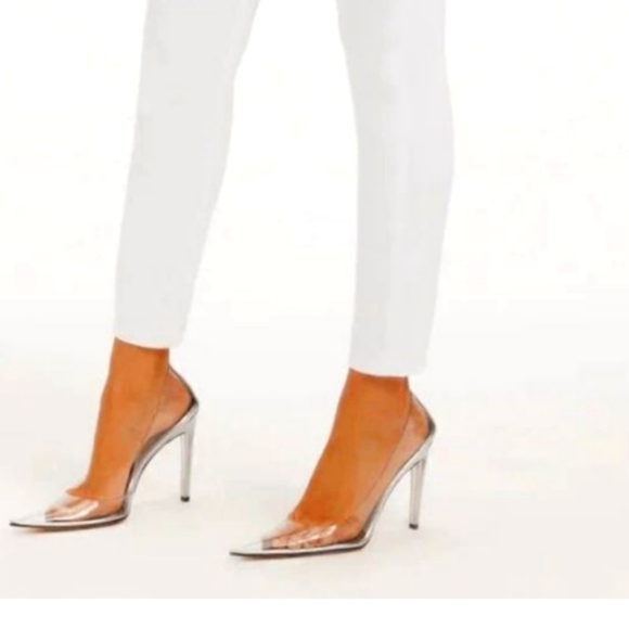 Good American clear Cinderella pointed toe pump - Picture 2 of 16